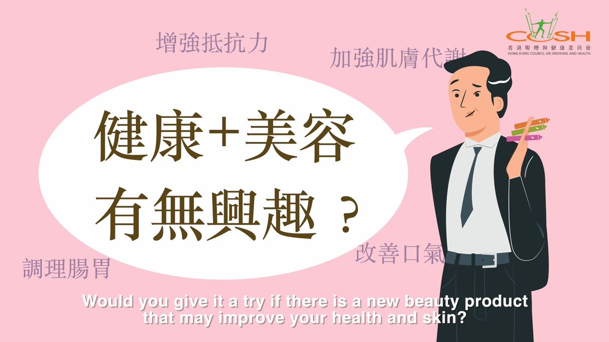 你相信吸煙有助美容嗎？