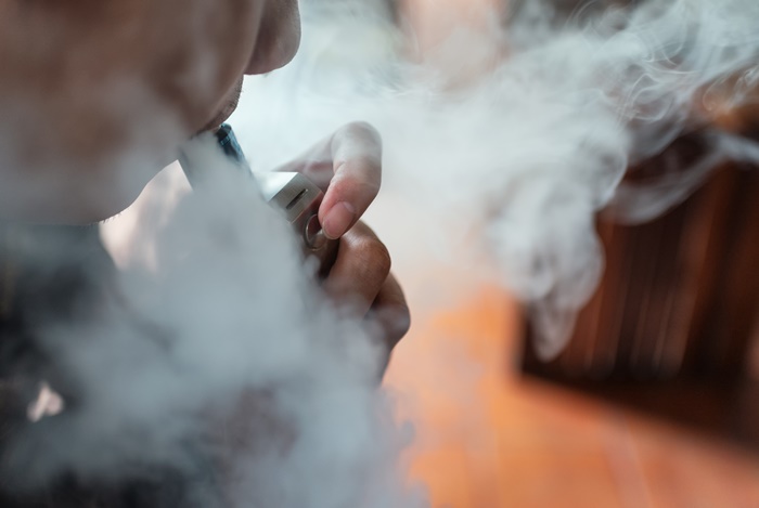 Research found a greater lung inflammatory response in e-cigarette users